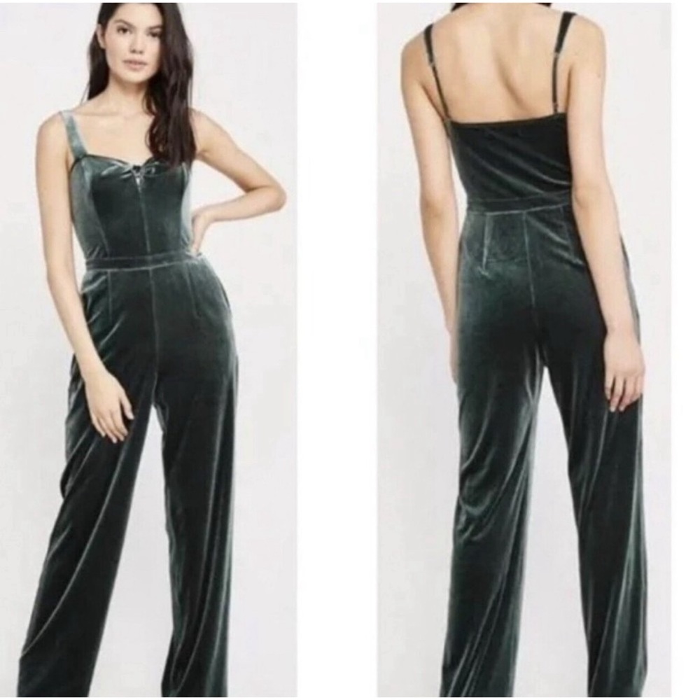 Abercrombie and Fitch velvet jumpsuit